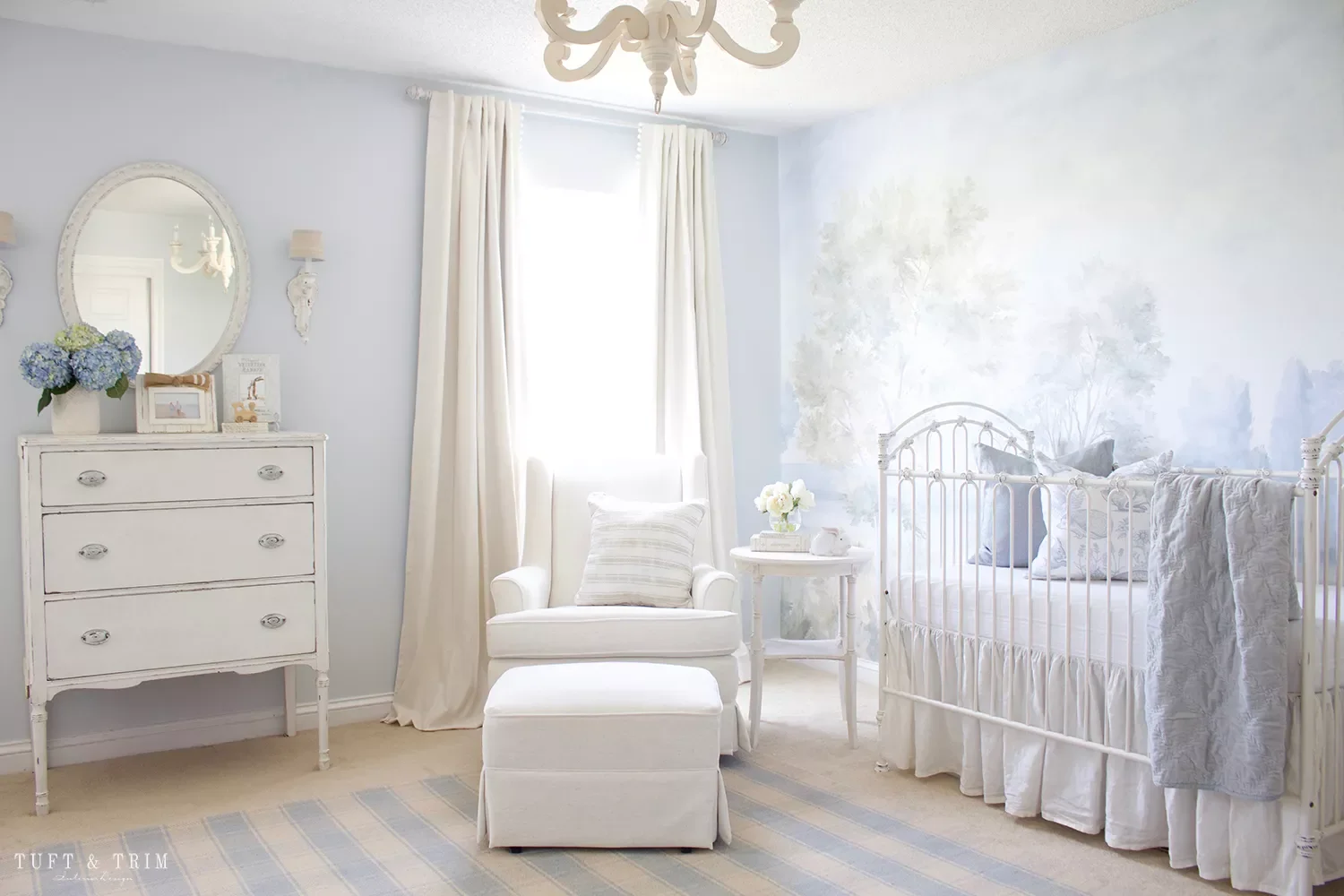 46 Nursery Design Ideas to Create Your Dream Baby Room 9 Add a Cozy Cottage Feel