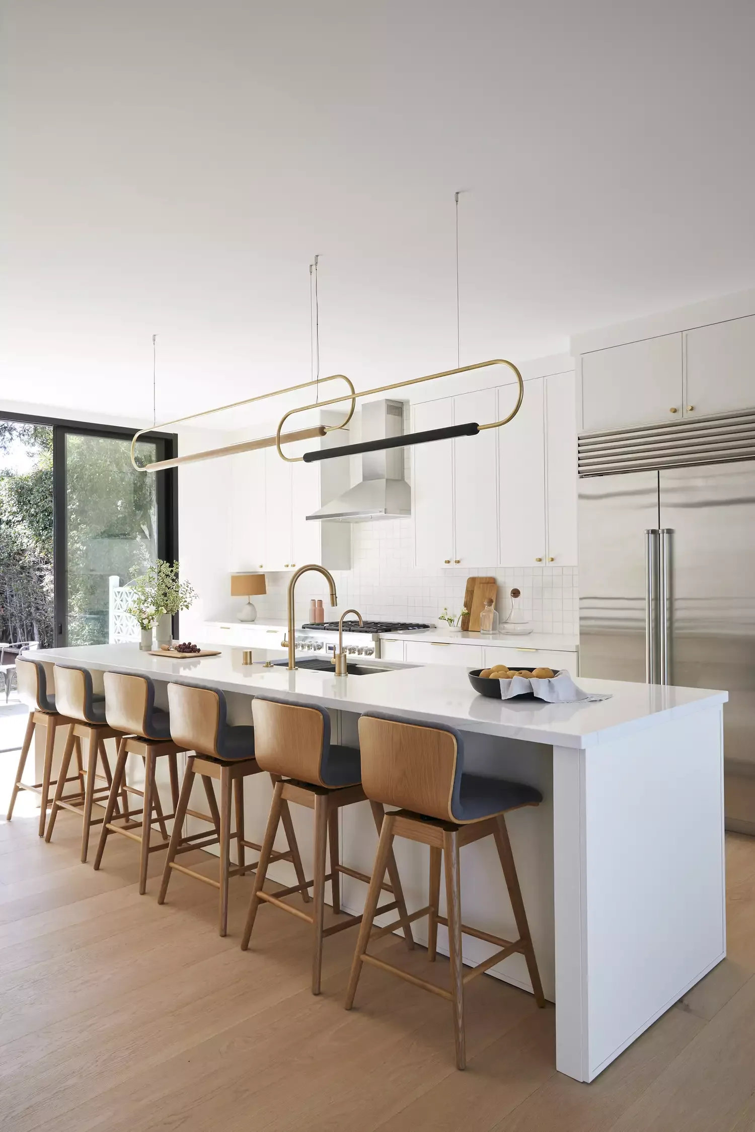 14 Stunning Kitchen Ceiling Designs That Transform Your Space 3 Add a Dramatic Light Fixture