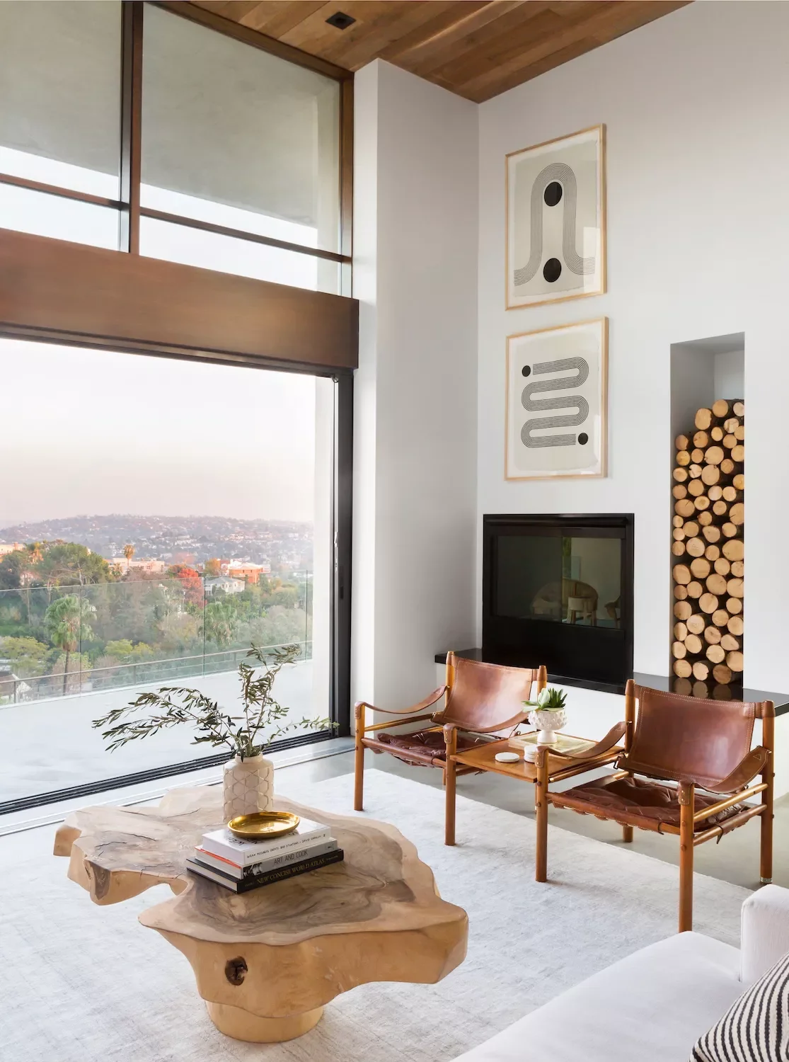 57 Stunning Fireplace Decorating Ideas to Transform Your Living Space 35 Add a Firewood Niche