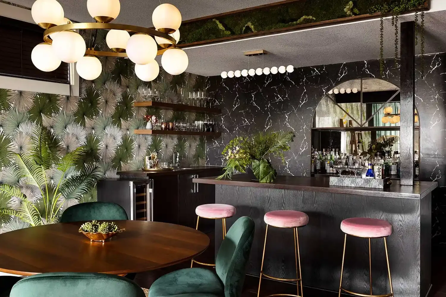 24 Creative Drop Ceiling Ideas That Transform Functional Into Fabulous 2 Add a Green Feature
