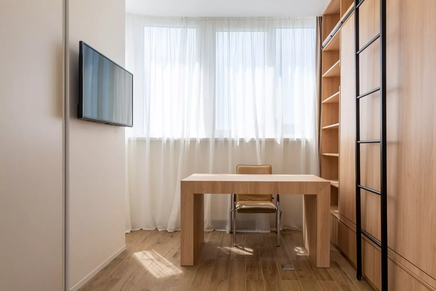 22 Stunning Floor-to-Ceiling Shelf Ideas That Maximize Style and Storage Add a Ladder