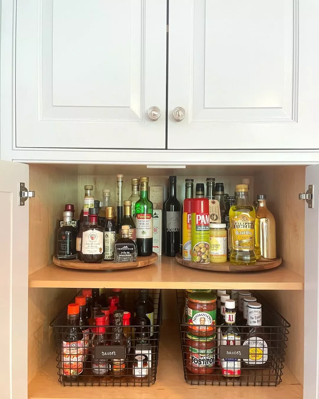 30 Brilliant Storage Solutions to Transform Your Small Apartment Add a Lazy Susan Turntable
