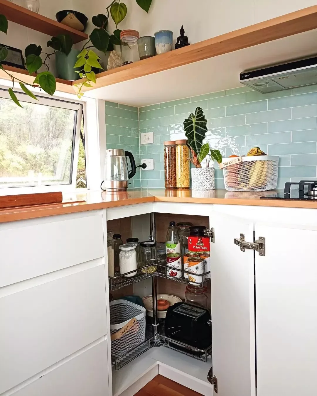 Add a Lazy Susan in the Kitchen