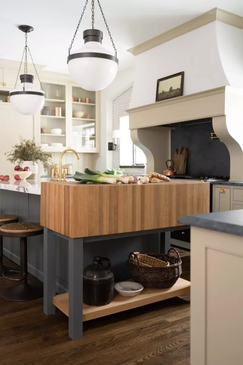 50 Brilliant Small Kitchen Storage Solutions That Will Transform Your Space Add a Movable Island in a Small Space