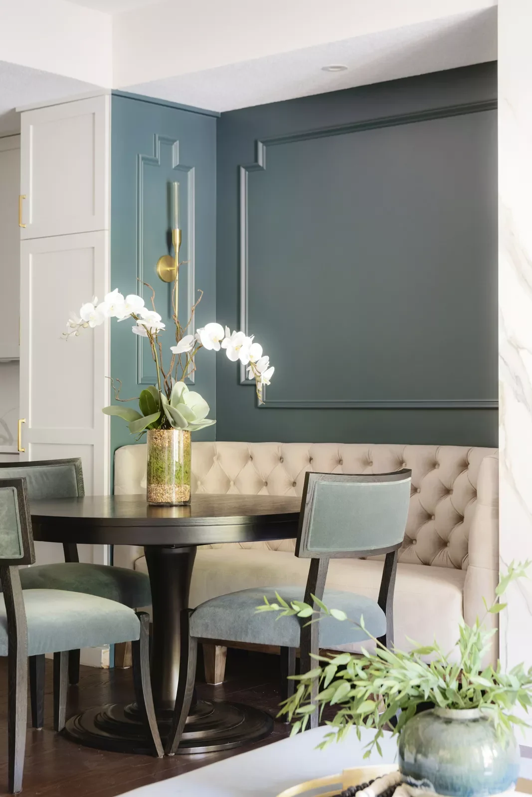 30 Brilliant Dining Room Storage Solutions You Need to See Right Now Add a Narrow Cabinet