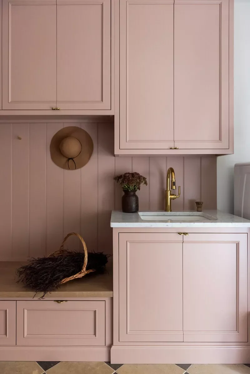 26 Creative Basement Laundry Room Ideas to Transform Your Space Add a Pop of Color