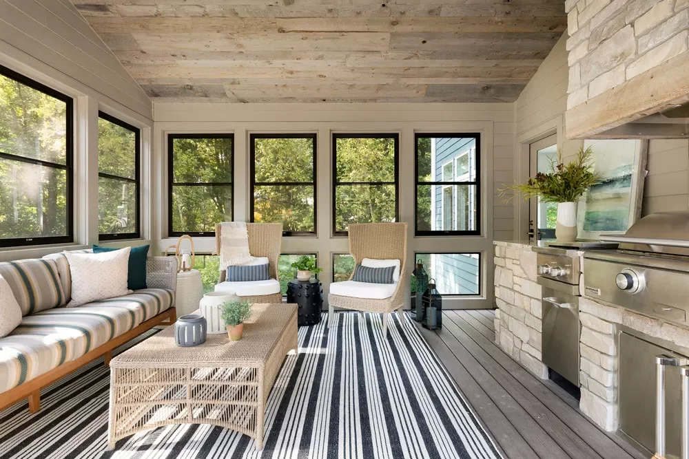 62 Stunning Screen Porch Ideas to Create the Perfect Indoor-Outdoor Retreat Add a Screen Porch Kitchen