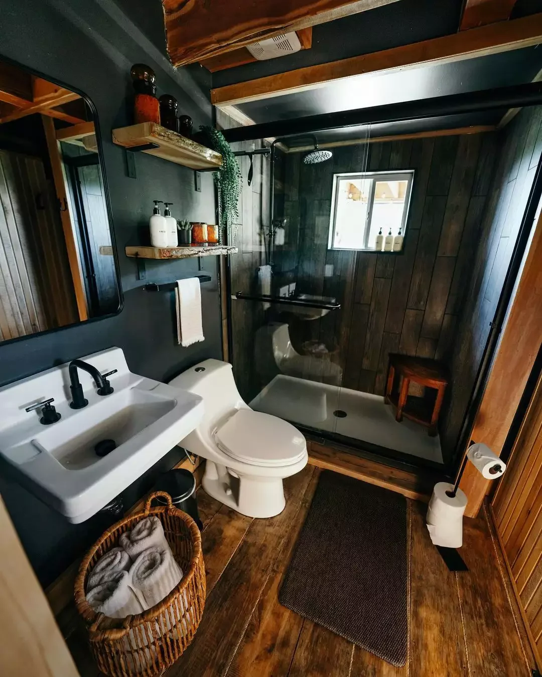 Add a Shower Seat/Shelf