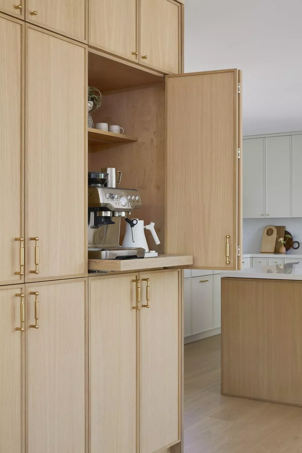 60 Smart Kitchen Cabinet Organization Ideas That Will Transform Your Space Add a Sliding Cabinet Tray