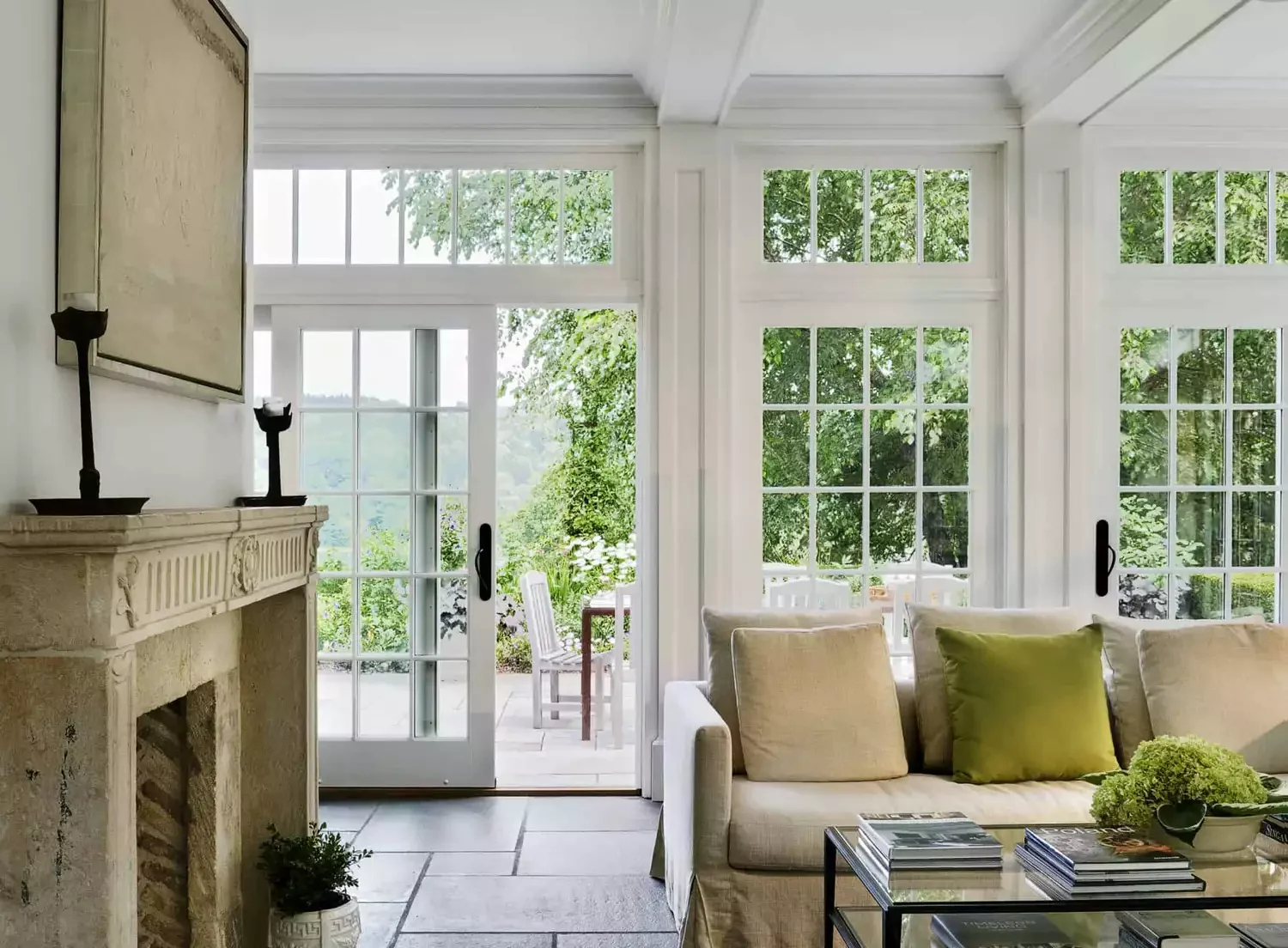 50 Stunning Sunroom Ideas That Transform Your Home Into a Light-Filled Paradise 28 Add a Sliding Sunroom Door