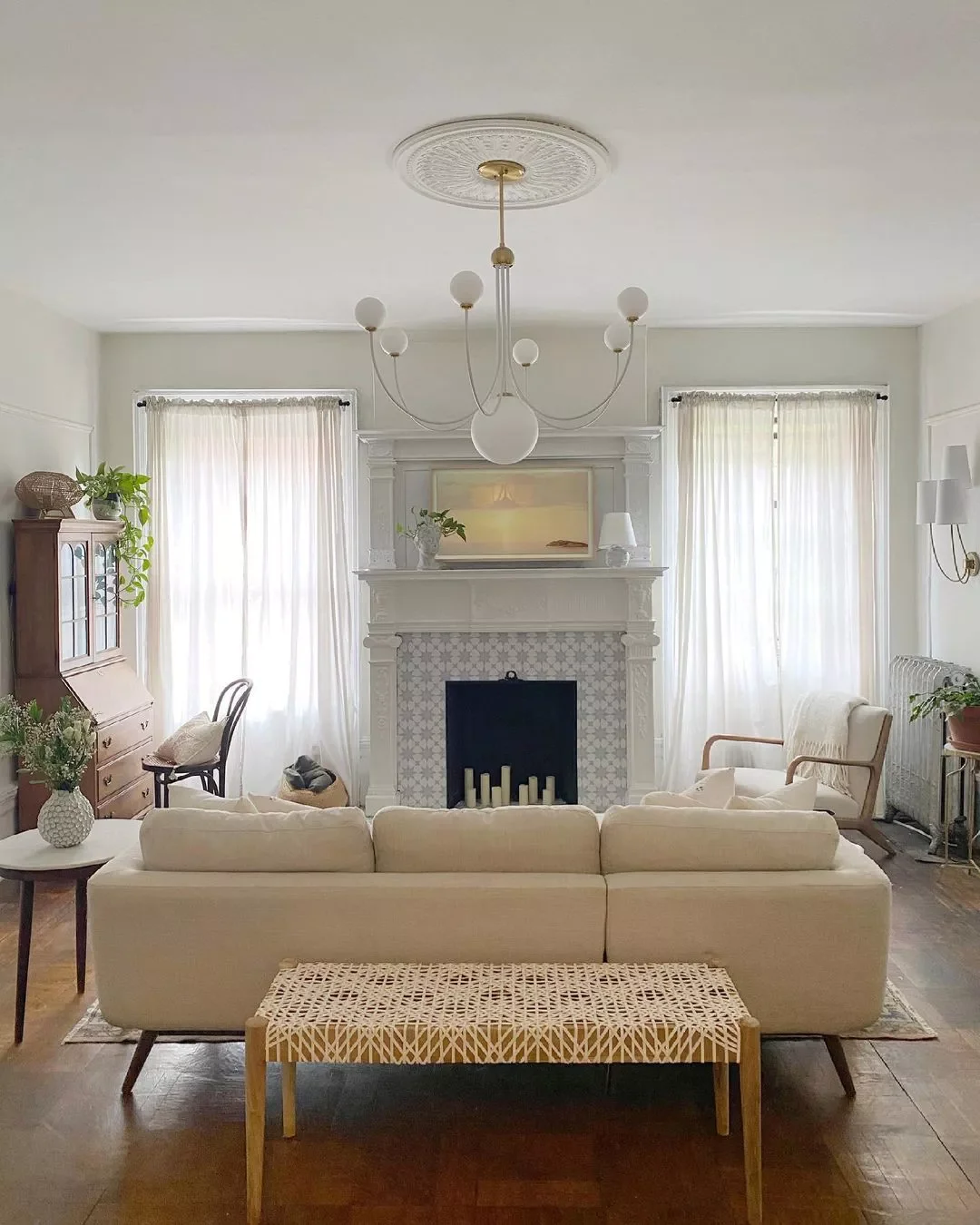 51 Creative Fireplace Mantel Decorating Ideas That Will Transform Your Living Space 50 Add a Small Table Lamp