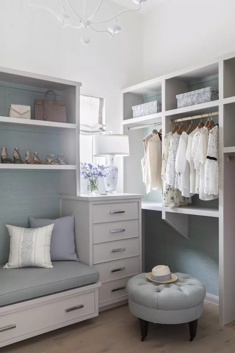 47 Smart Closet Solutions That Will Transform Your Storage Space Add a Storage Bench