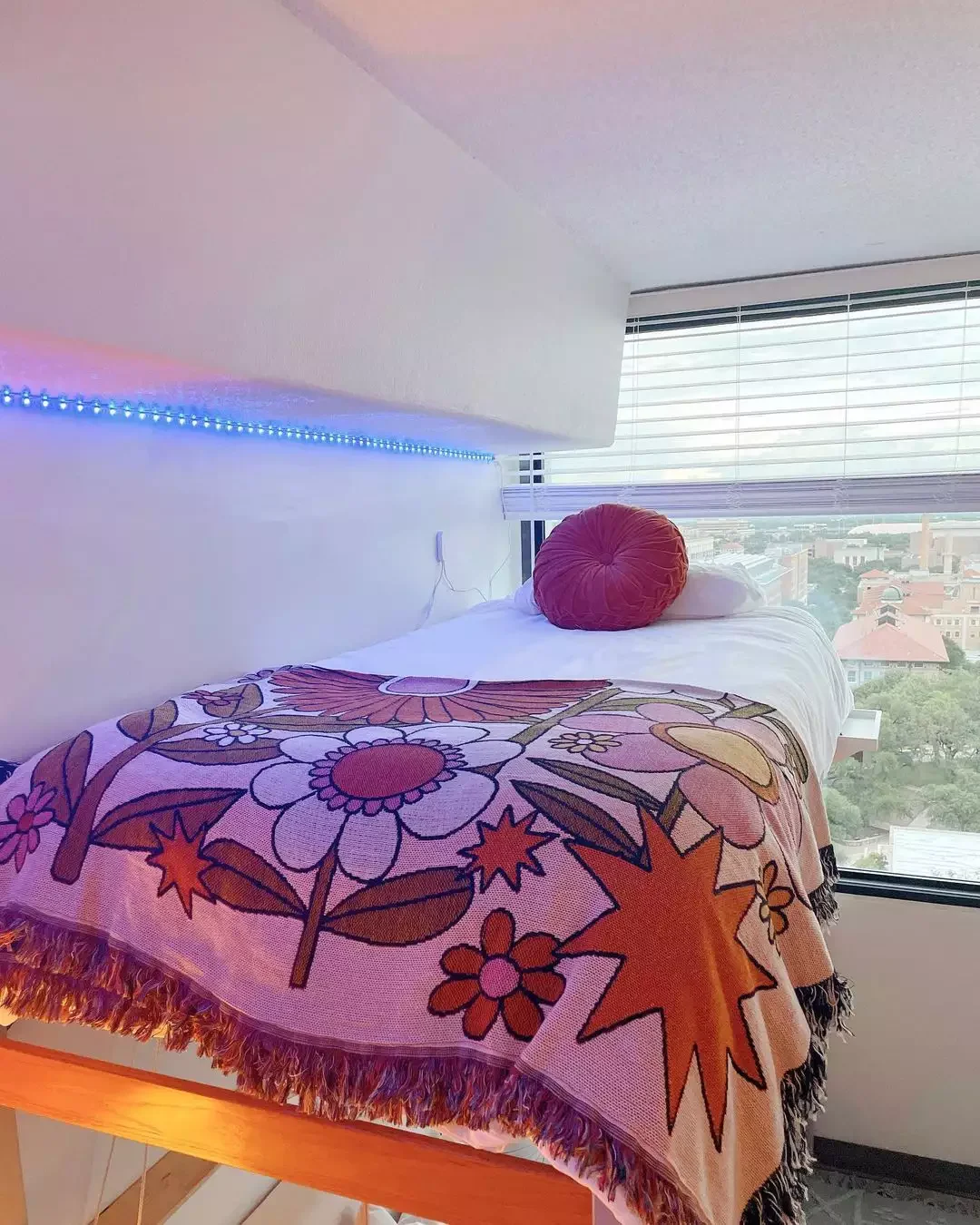 20 Creative Ways to Transform Your Dorm Room Into a Personal Haven 15 Add a Strand of Neon Lights