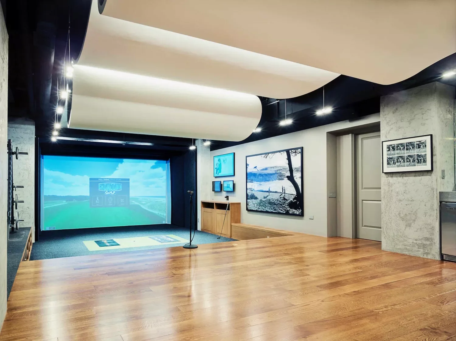 37 Inspiring Home Gym Design Ideas That'll Transform Your Workout Space Add a Striking Ceiling