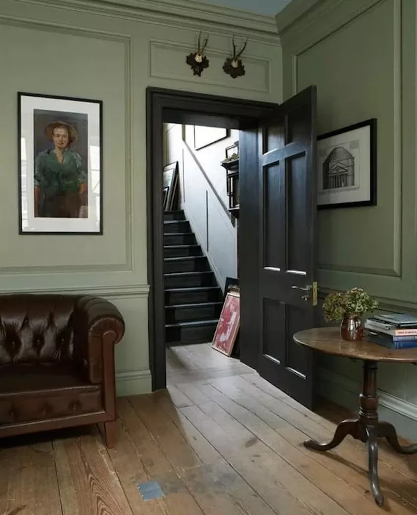 30 Green Living Room Ideas That Create Natural Serenity Indoors 4 Add a Tinge of Gray