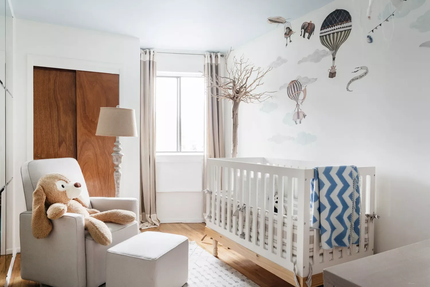 19 Creative Nursery Accent Wall Ideas to Transform Your Baby's Room 9 Add a Whimsical Wall Mural