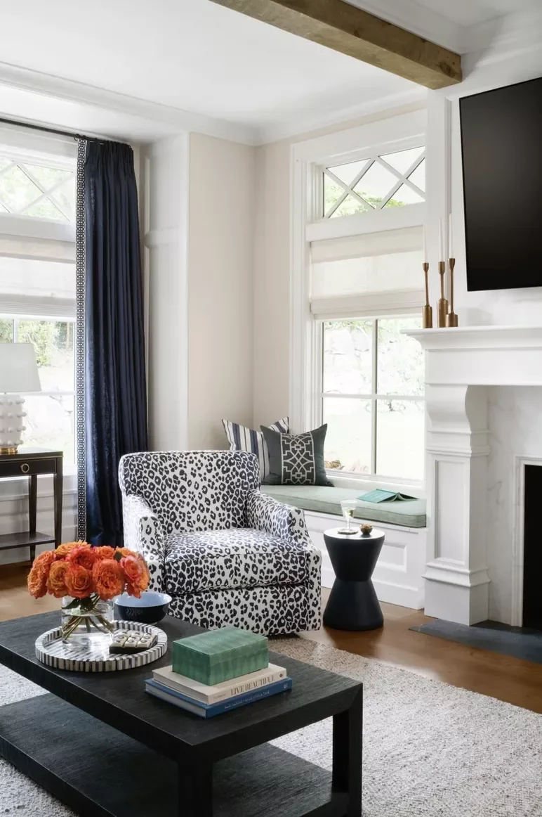 77 Stunning Living Room Design Ideas to Transform Your Space 56 Add an Animal Print Accent