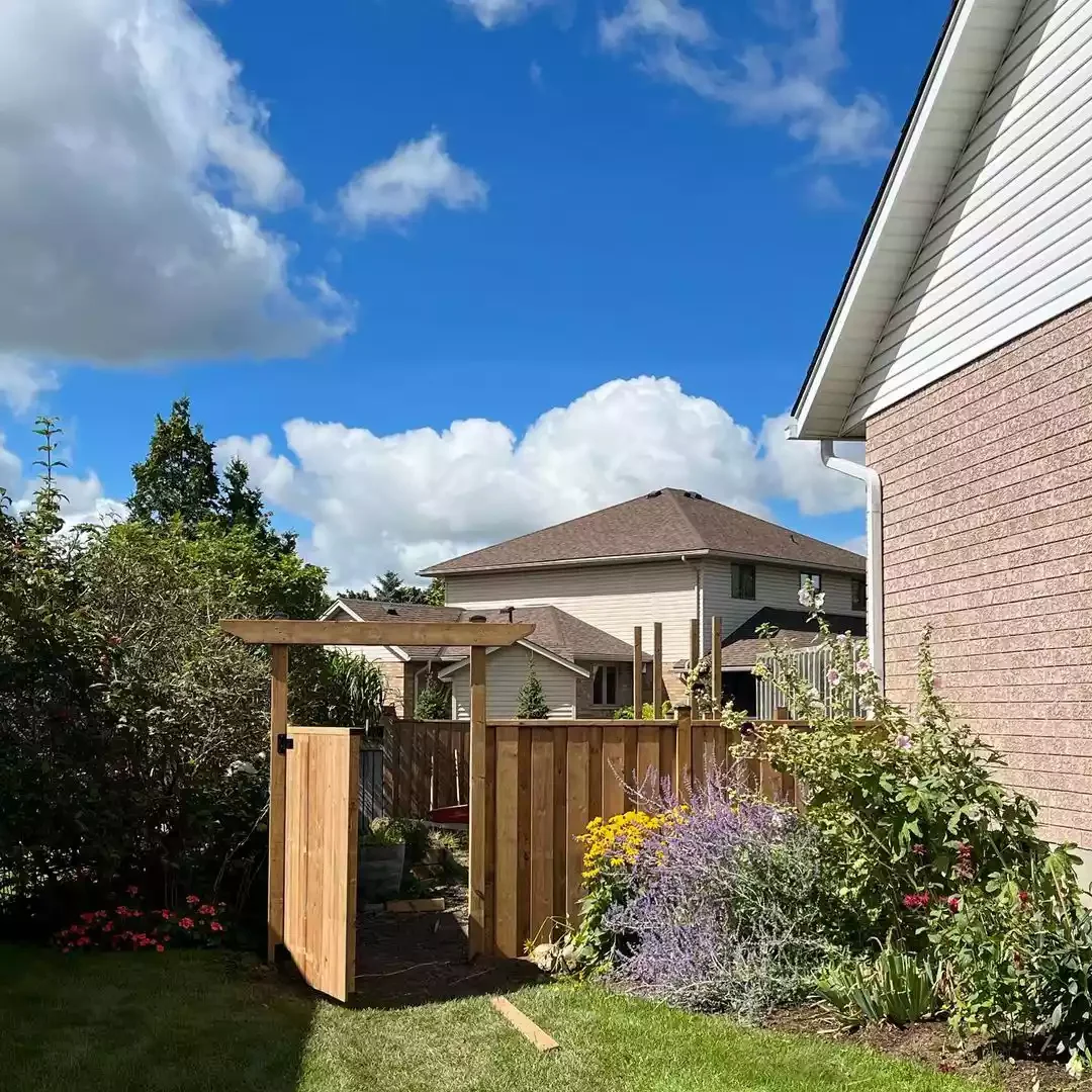 52 Stunning Wooden Fence Designs That Add Rustic Charm to Your Outdoor Space Add an Arbor
