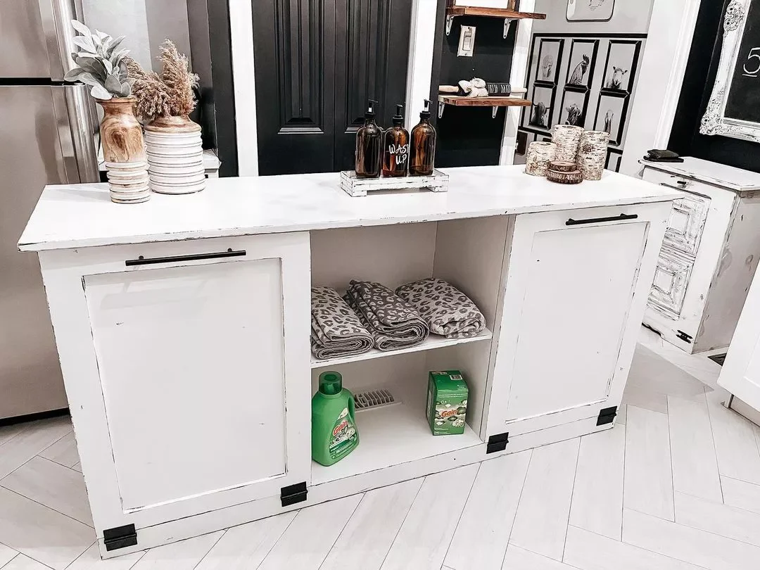 18 Smart Ways to Organize Your Small Laundry Room Add an Island