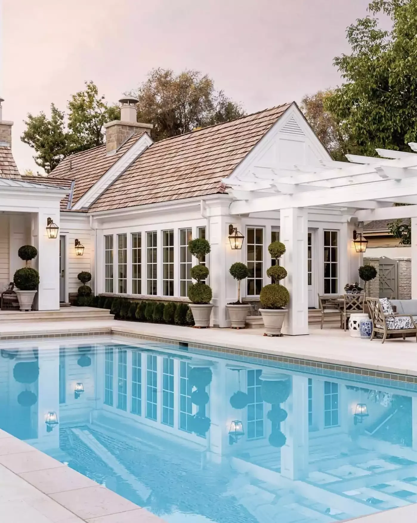 21 Creative Ways to Add Shade Around Your Pool Area 13 Add on a Pergola