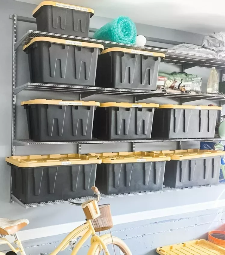 19 Creative Garage Wall Transformations That Will Amaze You Adjustable Shelving