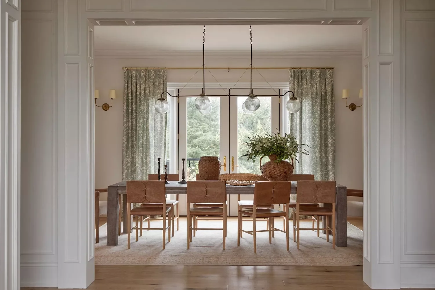 30 Stunning Dining Room Curtain Ideas That Will Transform Your Space Airy Floral Curtains