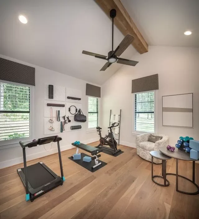 25 Creative Small Home Gym Ideas That Transform Any Space Airy Gym