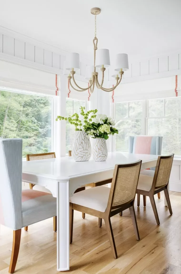 32 Stunning Dining Room Wainscoting Ideas That Will Transform Your Space Airy Wainscoting