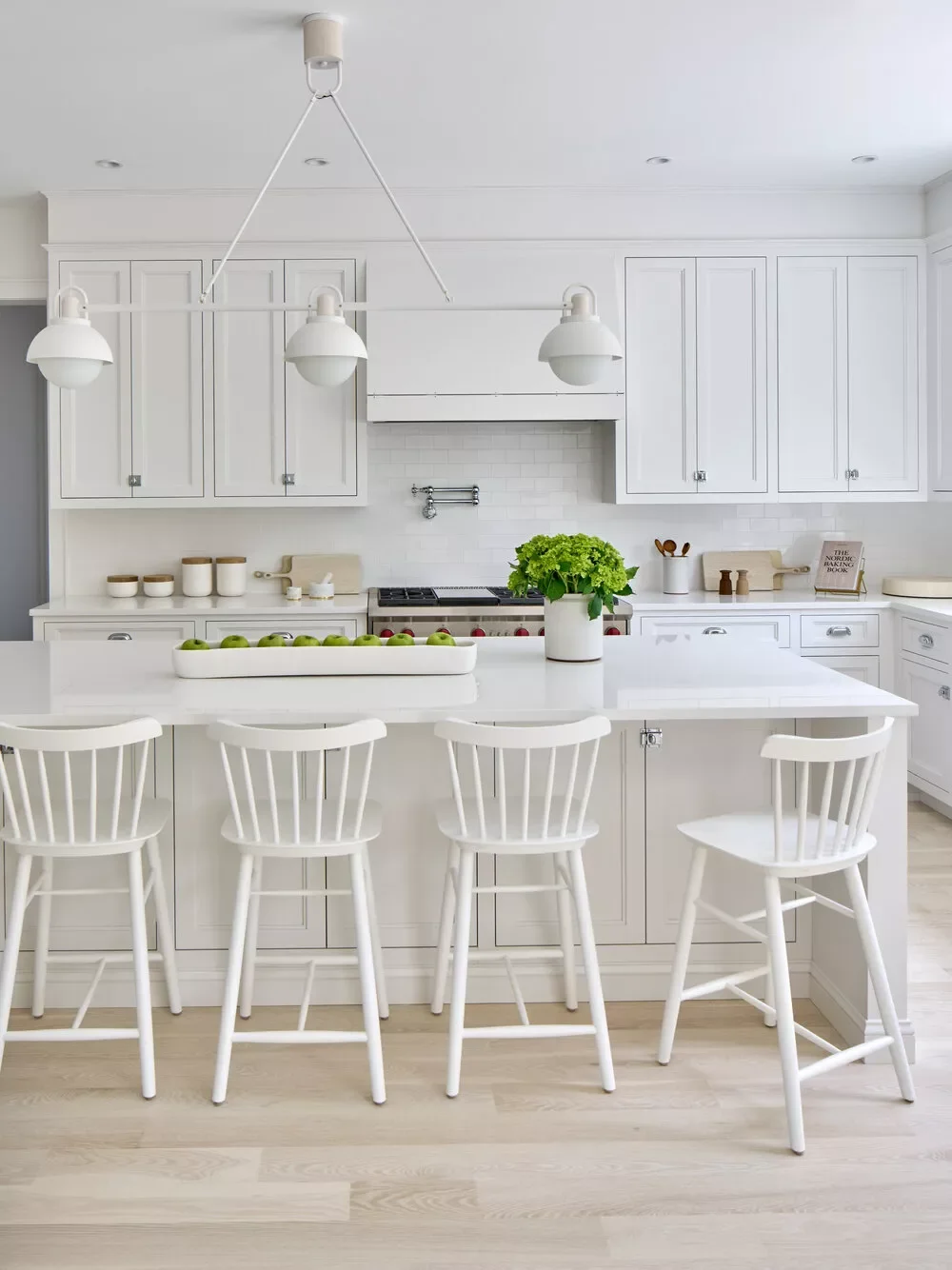 37 White Backsplash Ideas That Transform Any Kitchen Style All-White Kitchen Backsplash