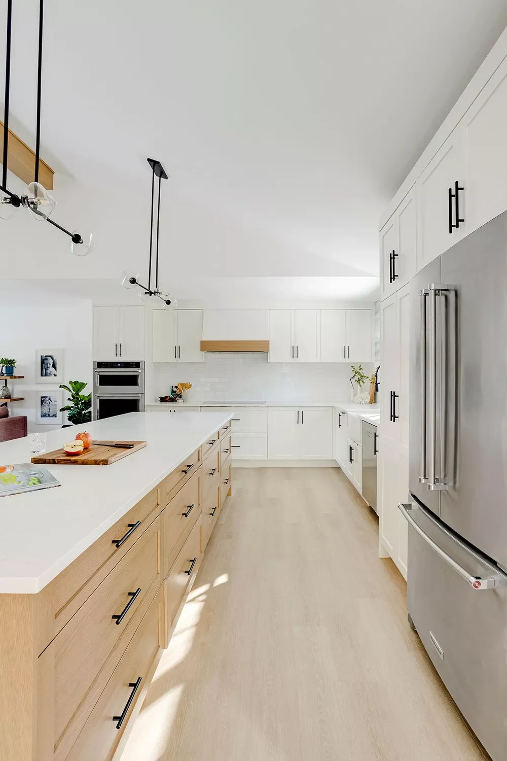 27 Stunning Vaulted Ceiling Ideas That Transform Kitchens All-White Vaulted Ceiling