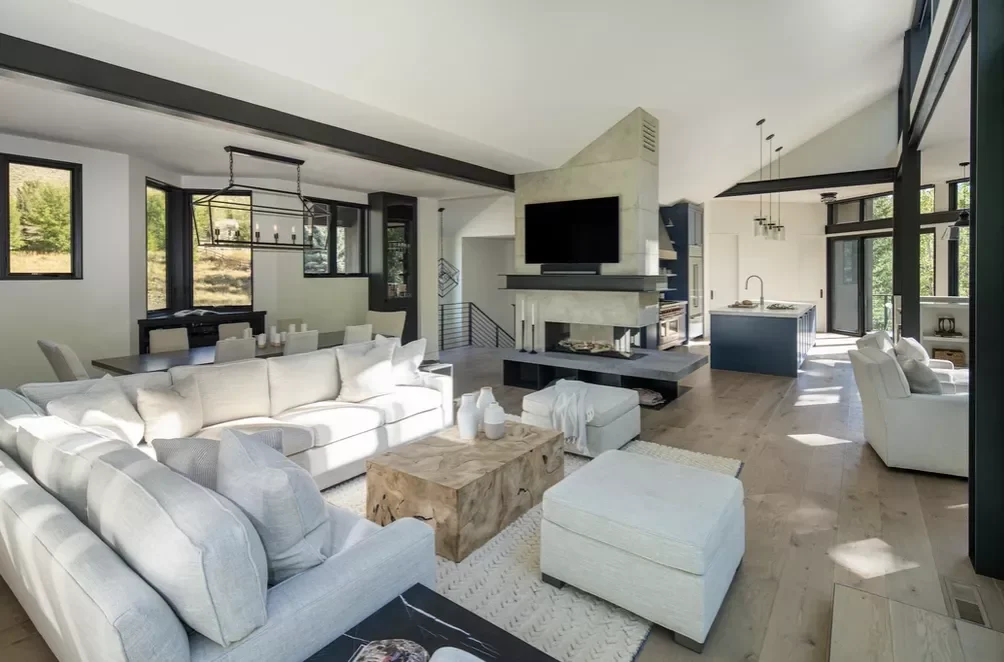 22 Media Room Ideas That Will Transform Your Home Entertainment Space 9 Allow for Walking Room