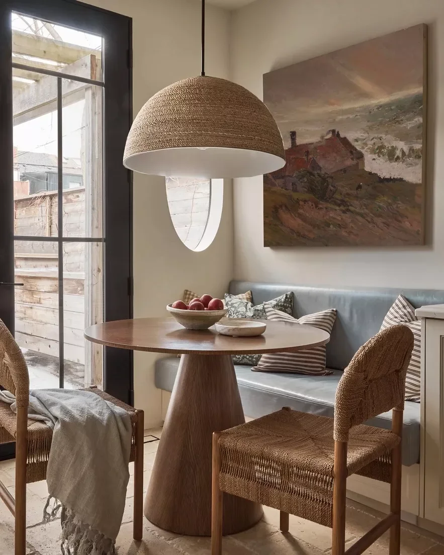 37 Creative Banquette Seating Ideas to Transform Your Home into a Cozy Cafe 3 Anchor With a Pendant Light