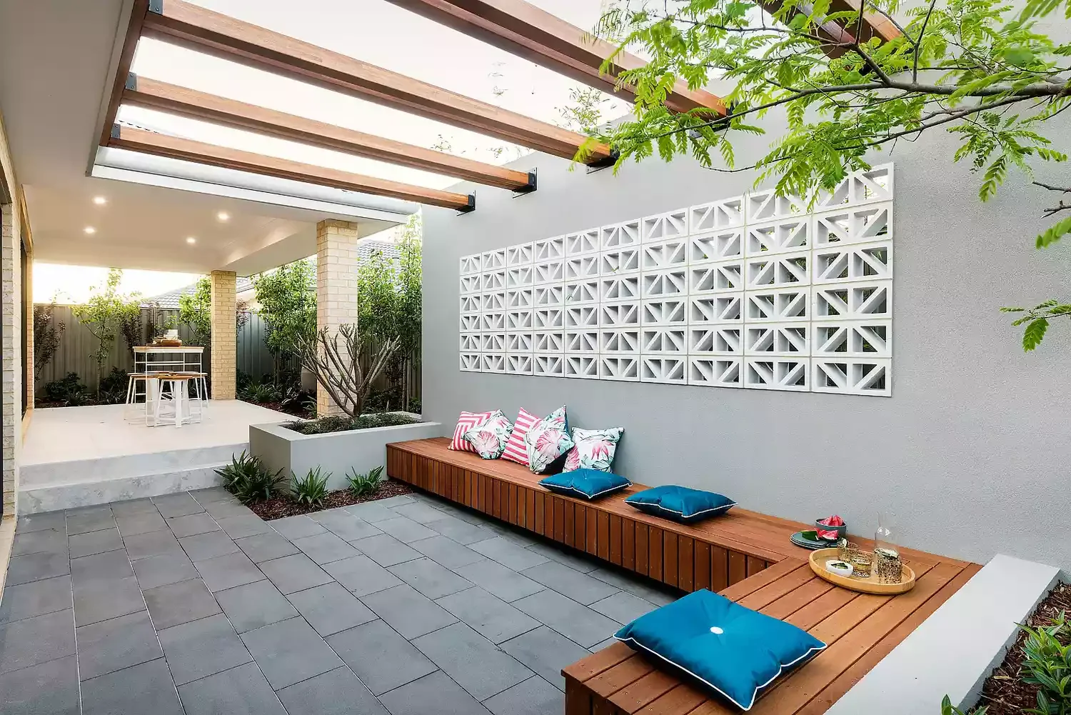 50 Stunning Patio Cover Ideas to Transform Your Outdoor Space Anchor With an Accent Wall