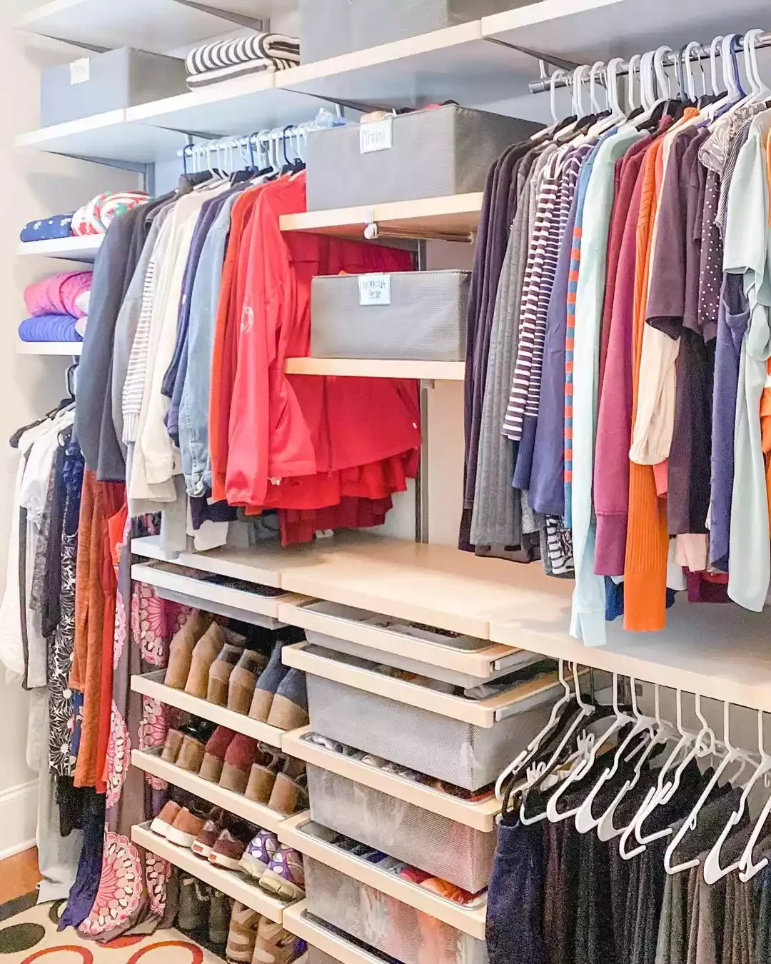 34 Brilliant Shoe Storage Solutions That Transform Any Space Angled Shelving