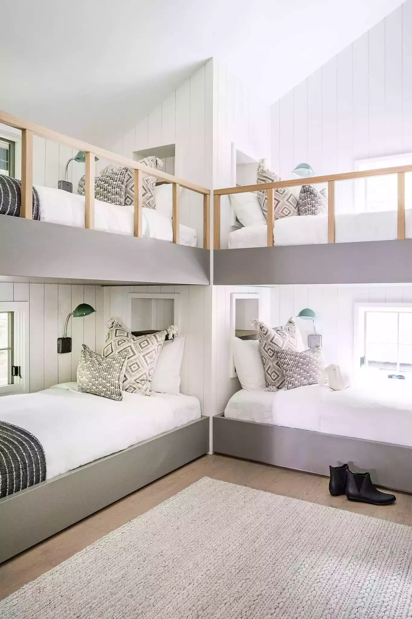 25 Amazing Bunk Room Designs That Work for Every Age 10 Angled