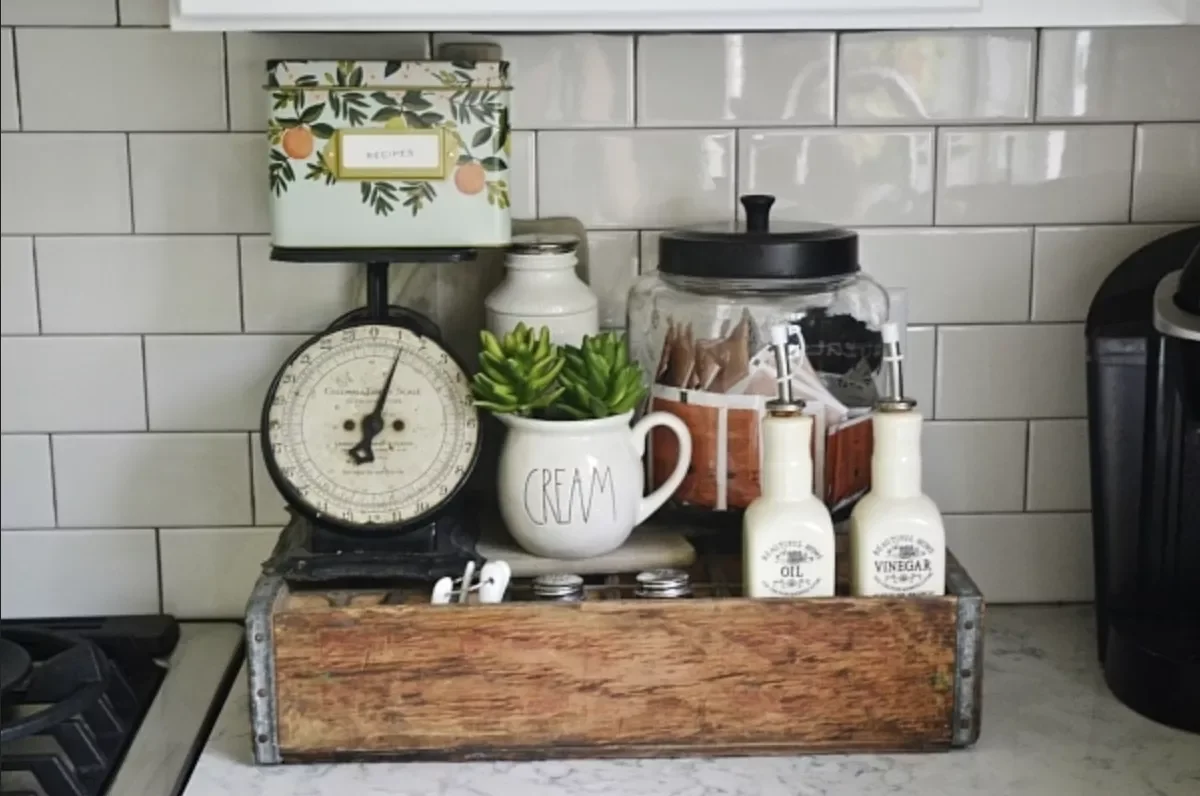 42 Creative Coffee Station Ideas That Will Transform Your Kitchen 38 Antique Coffee Crate