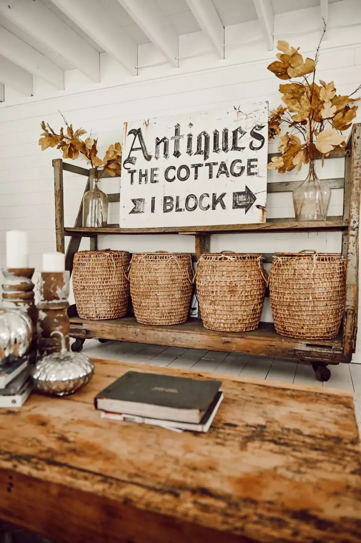 36 Clever Hidden Toy Storage Solutions That Keep Your Living Room Stylish Antique Stand + Baskets