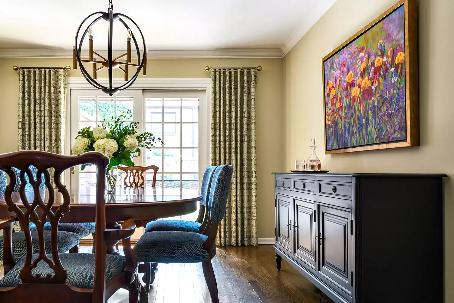 16 Stunning French Door Curtain Ideas to Transform Your Home 13 Artful Embellishments