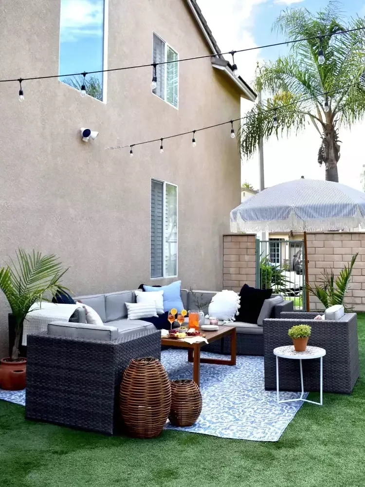 57 Stunning Backyard Transformation Ideas to Create Your Perfect Outdoor Retreat Artificial Grass