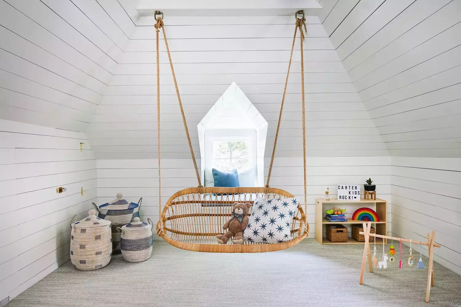 57 Inspiring Letter Board Ideas to Transform Every Room in Your Home Attic Playroom Letter Board