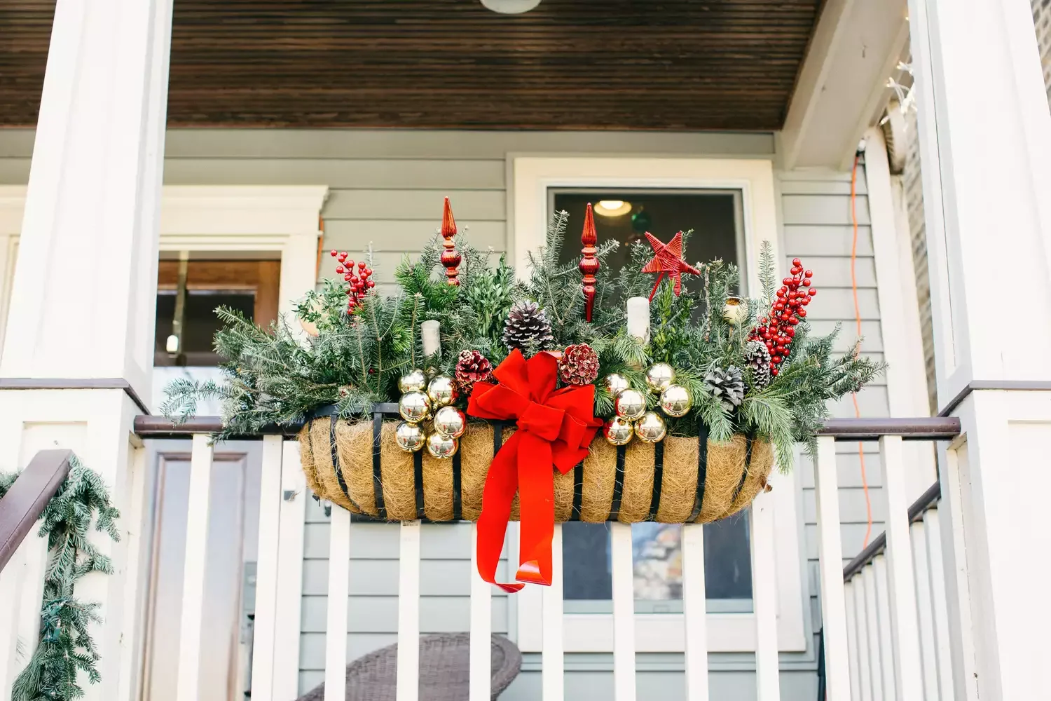 13 Stunning Winter Window Box Designs That'll Transform Your Home's Curb Appeal 8 Autumn into Winter