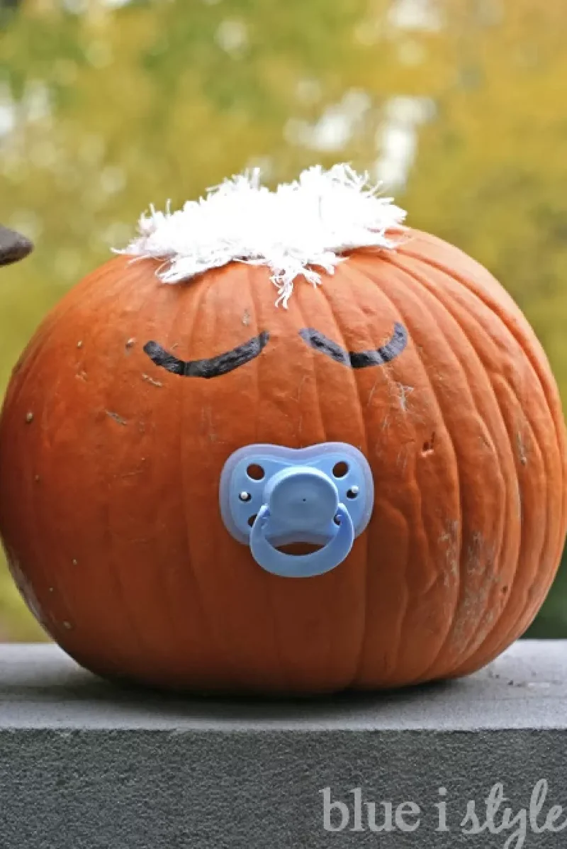 90 Creative Halloween Pumpkin Decorating Ideas to Try This Season 53 Baby Pumpkin