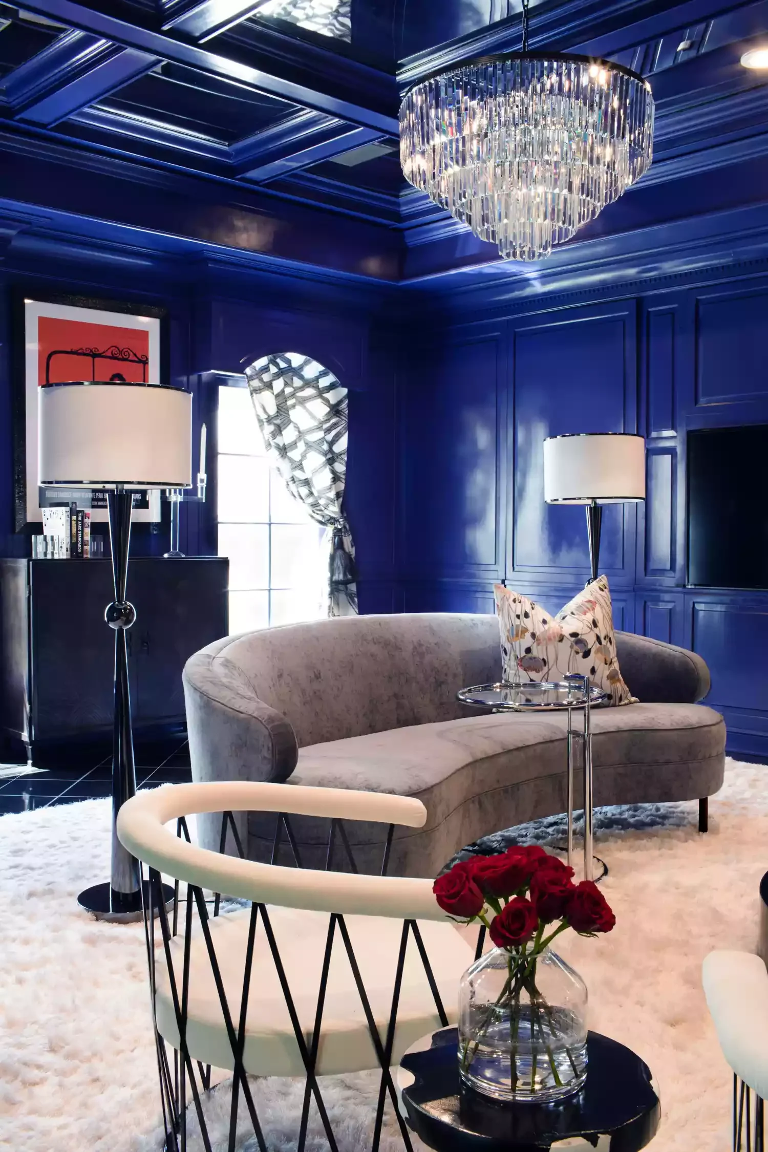 77 Stunning Living Room Design Ideas to Transform Your Space 20 Balance Bold Wall Paint