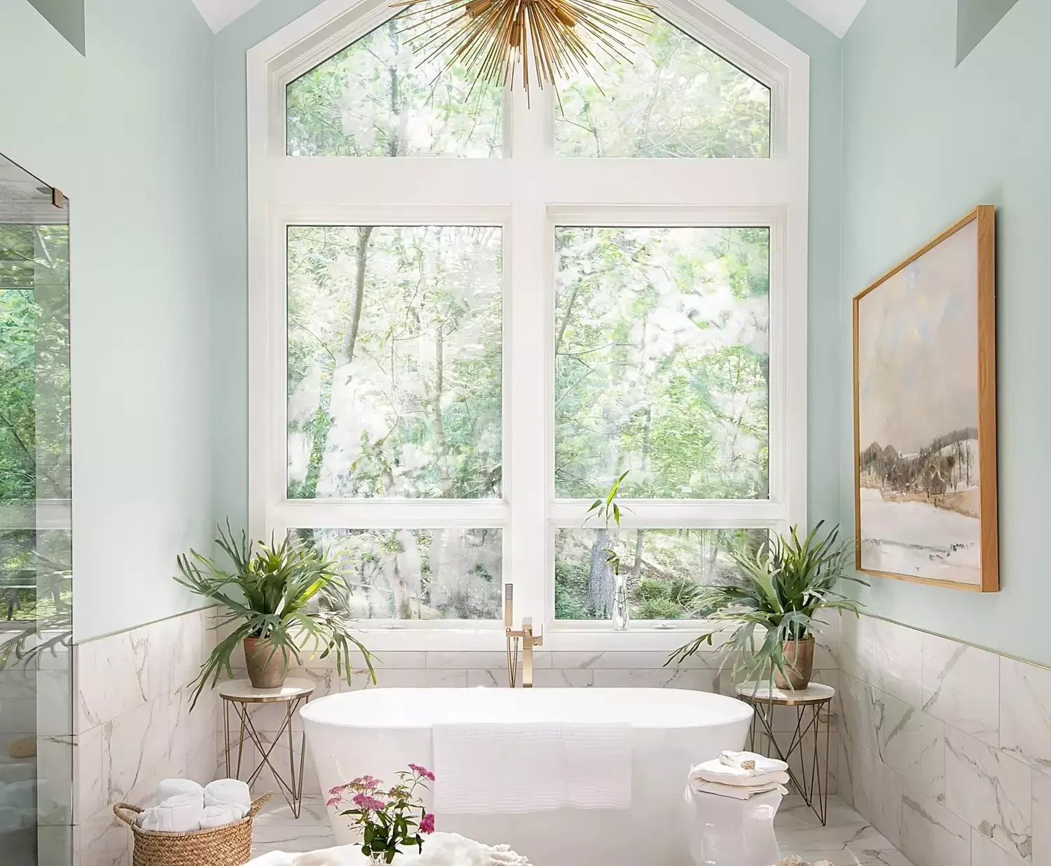53 Modern Bathroom Ideas That Will Transform Your Space 49 Bare Windows