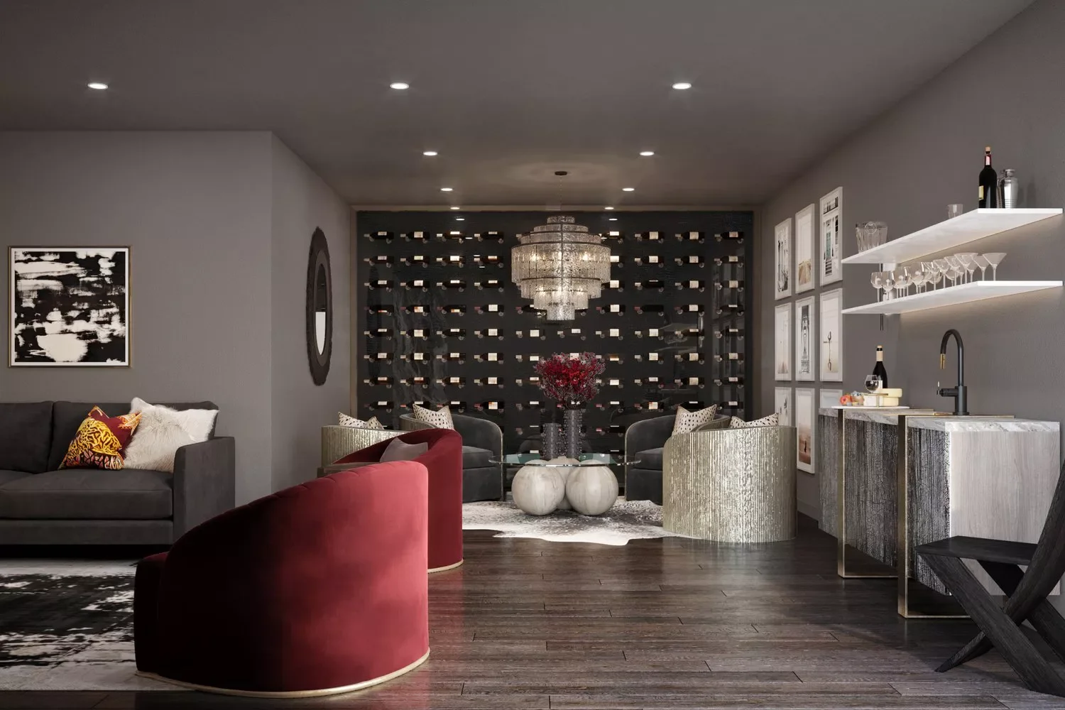 43 Basement Bar Ideas That Transform Your Space Into the Ultimate Entertainment Zone 4 Basement Bar Lighting