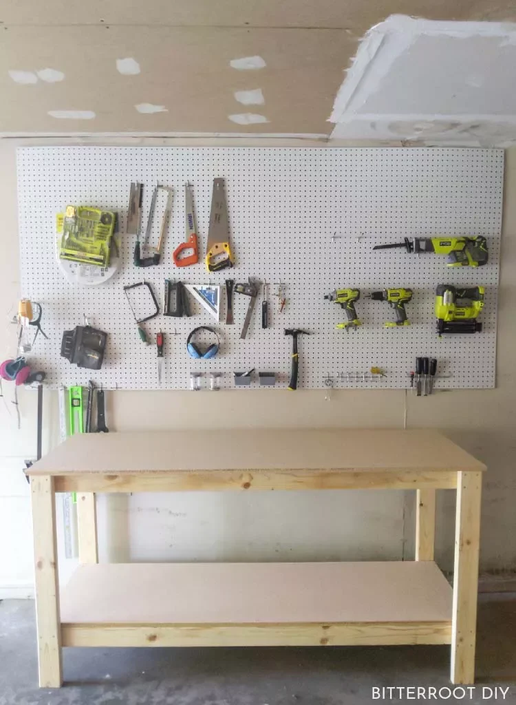 15 Brilliant Garage Workstation Ideas That Transform Your Space Basic Workbench