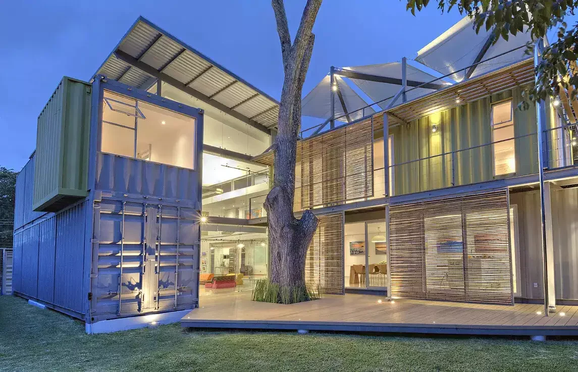 19 Creative Shipping Container Home Designs That Will Inspire Your Next Project 11 Battered Containers Meet Luxury