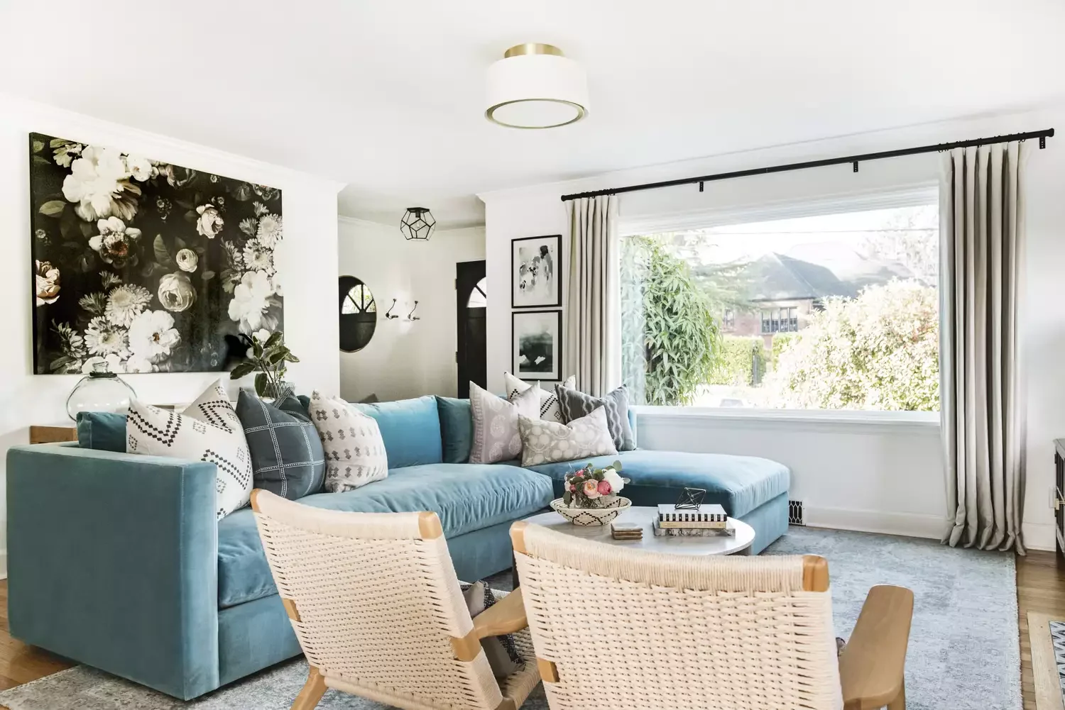 22 Stunning Sectional Sofa Ideas That Will Transform Your Living Space 12 Be Bold With Blue