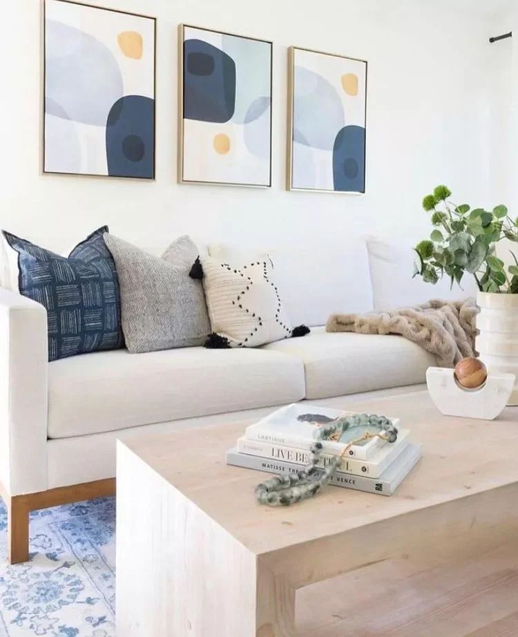 47 Brilliant Small Living Room Ideas That Make Every Square Foot Count 11 Be Strategic With Artwork
