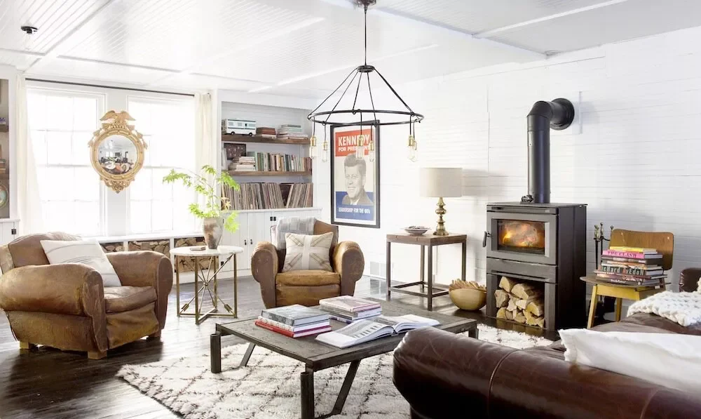 47 Stunning Shiplap Fireplace Designs That Transform Any Room From Traditional to Contemporary 9 Beadboard Fireplace Wall